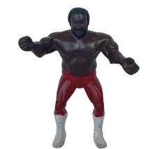 WWF Wrestling Superstars Figure LJN toy vtg WWE rubber Junkyard Dog JYD Who Dat - £54.71 GBP