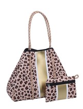 Fashion Waterproof Large Neoprene Bags Large Capacity Handbag Women Casual Tote  - £56.75 GBP