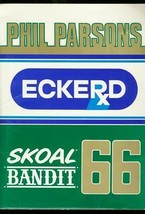 Phil Parsons #66 Skoal Bandit Media Kit Nascar 1986 - $30.56