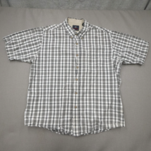 Wrangler Premium Mens Large Cotton Shirt Button Up Normcore Gorpcore Chore - £17.98 GBP