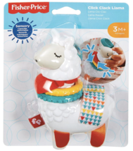 Fisher Price Click Clack Llama Engage Baby&#39;s Senses of Sight, Hearing &amp; Touch - £13.42 GBP