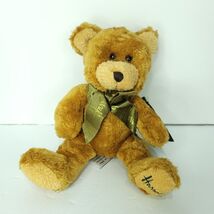 Vintage Harrods Knightsbridge Golden Brown Teddy Bear Plush Stuffed Anim... - €14,44 EUR