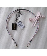 Juicy Couture Headbands Thin Corded 2 piece Set U Shape Multi Colors New - $418.15 MXN