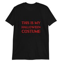 PersonalizedBee This is My Halloween Costume T-Shirt Funny Sarcastic Graphic Gif - £15.60 GBP+