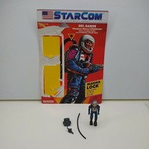 CPL. Slash W/Card Starcom 1986 Coleco Vintage Action Figure - £31.89 GBP