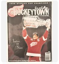Inside Hockey Town Official Publication of The Detroit Red Wings Stanley... - $127.49 MXN