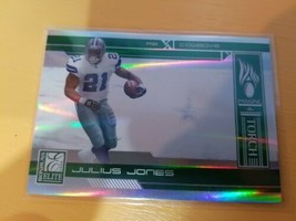 2006 Donruss Elite Football Passing The Torch Green Julius Jones PT-11 /500 - £3.86 GBP