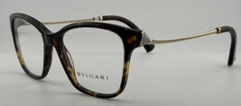 New Bvlgari Eyewear 4182-B Havana/Gold Eyeglasses Women Ladies 53mm Specs - £186.10 GBP