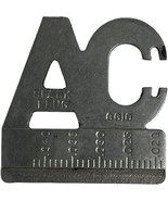 Vintage AC Spark Plug Advertising Gap Gauge GG10 Gapping Measuring Tool ... - $25.15 CAD