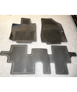 INFINITY QX 60 QX60 ALL WEATHER CARMATS CAR MAT RUBBER 2014 - 2021 OEM - $113.66 CAD