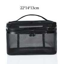 Small Large Transparent  Makeup Bag Women Travel Cosmetic Bag Organizer Case Sto - £49.02 GBP