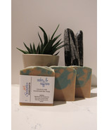 CEDER &amp; SAFFRON - Moisturizing Handmade-Homemade Clay Bar Soap, wt.  4oz - $5.94