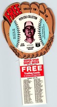Pepsi Baseball Trading Card 1977 John Grubb Cleveland Indians MLB Diecut Trade - £6.66 GBP