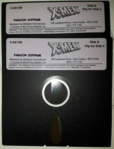Commodore 64  X-Men by Paragon/MicroPose  C64/128 5.25&quot; floppy disk 1989 - £12.65 GBP
