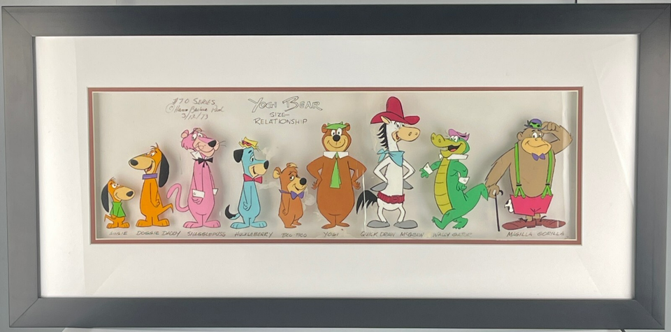 "Yogi Bear" Hanna-Barbera 1973 "Grand Relationship" Production Animation Cell... Item image 7
