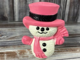 70s VTG (B27) Avon Fragrance Glace Pin Pal - Wee Willy Winter Snowman -Christmas - £13.88 GBP