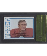 LARRY WILSON SIGNED 1972 TOPPS CARD #205 ST LOUIS CARDINALS HOF AUTO BECKETT BAS - $34.29