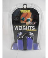 Vintage Weider Softsking Ankle &amp; Wrist Weights 2 LB pair 1LB Each - €7,61 EUR