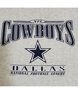 Vintage 1998 Lee Sport Nutmeg NFL Dallas Cowboys Graphic Print T-Shirt M... - $23.26