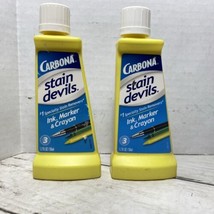 Carbona Stain Devils Specialty Stain Remover Ink Marker &amp; Crayon 1.7 oz ... - £12.52 GBP