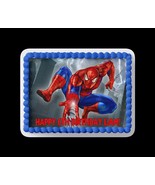 Spiderman 1/4 topper edible - $10.99
