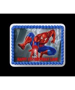 Spiderman 1/4 topper edible - £8.80 GBP