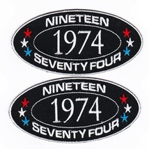 1974 SEW/IRON ON PATCH EMBROIDERED BADGE EMBLEM FORD COMET MAVERICK AMX ... - £9.77 GBP