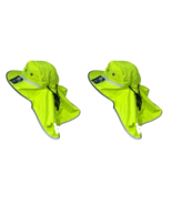 2 Pack Hi Vis Reflective Safety Boonie Neck Flap Cover Work Hat Wide Bri... - $27.77 CAD