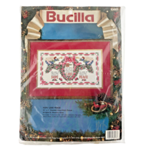 Bucilla Cross Stitch Kit Christmas Hope Love Peace No. 83077  - $24.06