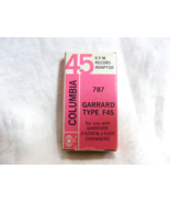 Vintage Columbia No. 787 Garrard Type 45 RPM Record Adapter NOS 1-s - €21,10 EUR