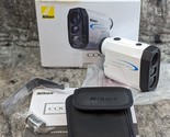 New Nikon Coolshot 20 GII Golf Laser Rangefinder White Black Case (Q2) - $119.99