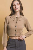  Short collard sweater - $39.35