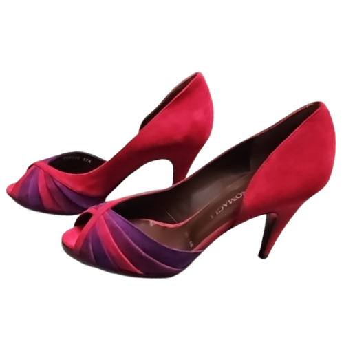 Vintage Bruno Magli Sophi Multi Color 3 2/1&quot; Heel Size 7 Never Worn - $98.99