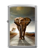 Zippo Lighter - Elephant Brushed Chrome - 854731 - $36.62 CAD