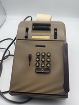 Vintage VICTOR 10 Key Adding Machine Manual Lever w/ Instruct &amp; Cover WO... - $39.59
