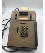 Vintage VICTOR 10 Key Adding Machine Manual Lever w/ Instruct &amp; Cover WO... - $39.59