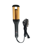 Chi Ceramic Carbon Black Ceramic Beachy Waves 1.25&quot; Corded Dual Voltage - $31.38 CAD