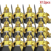 Medieval Elf Figures Orc Army Soldiers Raider Vargr Knights Building Blo... - £19.90 GBP