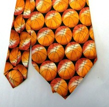 Vintage Basketball Tie Design by A Rogers March Madness NCAA Tournament Fans - £7.53 GBP