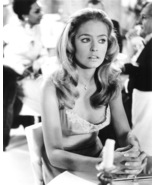 FARRAH FAWCETT early 1970’s lacy evening dress b/w 8x10 candid photo - $119.52 MXN