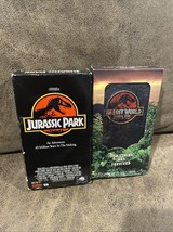 Jurassic Park And Jurassic Park: The Lost World VHS Tapes Nice Working - $280.41 MXN