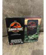 Jurassic Park And Jurassic Park: The Lost World VHS Tapes Nice Working - $280.41 MXN
