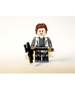 Han Solo White Vest Star Wars Solo Movie Toy Minifigure US Seller - $150.56 MXN
