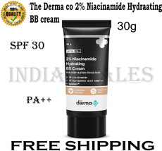 The Derma Co 2% Niacinamide Hydrating BB Cream with SPF 30 PA++ 02 - Nud... - £19.92 GBP
