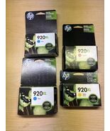 GENUINE NEW HP 920XL Ink Cartridge Cyan Yellow Magenta  OJ 6500 7000 7500 - €17,01 EUR