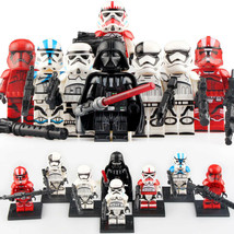 8pcs Star Wars Darth Vader 501st Legion Stormtrooper Shock trooper Minifigures - £13.28 GBP