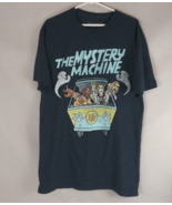 Hanna Barbara Scooby-Doo The Mystery Machine Men&#39;s Graphic Tee Size LT - $264.59 MXN