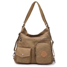 3 in 1 Women Bags Multifunction Backpack Shoulder Bag Nylon Cloth Tote Reusable  - £31.31 GBP
