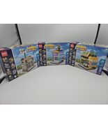 Lot Of 3! Block Tech BLOCK WORLD FLORIST, BANK &amp; DINER!! NEW!! - $54.44