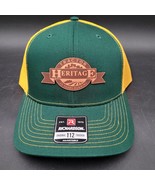 New Heritage Tractor &amp; Equipment Green &amp; Yellow Mesh Snap Closure Hat Cap - $225.99 MXN